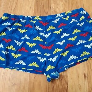 Wonder Woman Pajama Shorts